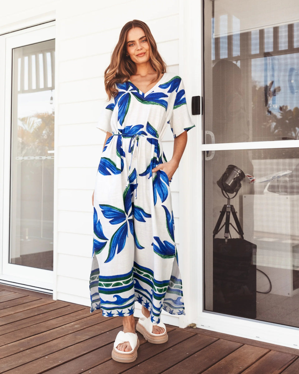 Paloma-Printed Cady T-Shirt Dress main image 0