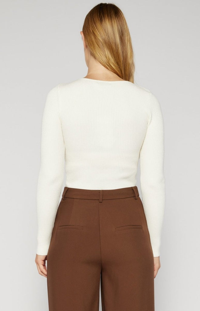 Serene Knit Bow Top - Indy Love