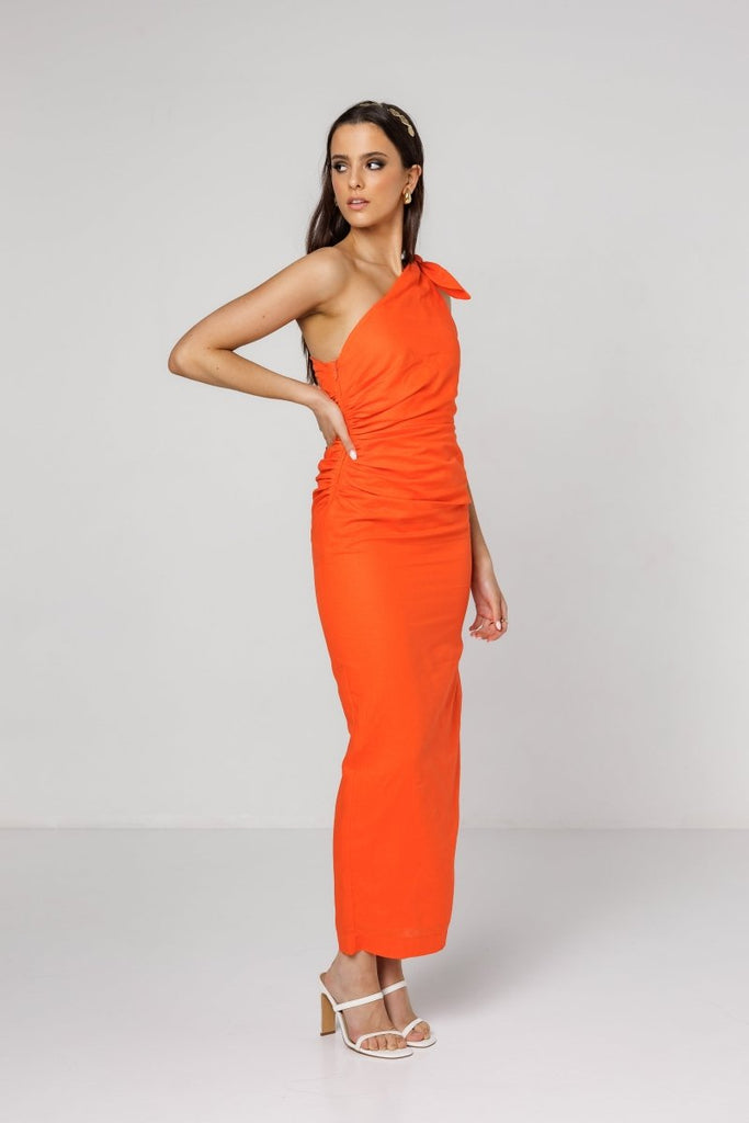 Alia One Shoulder Maxi Dress - Indy Love