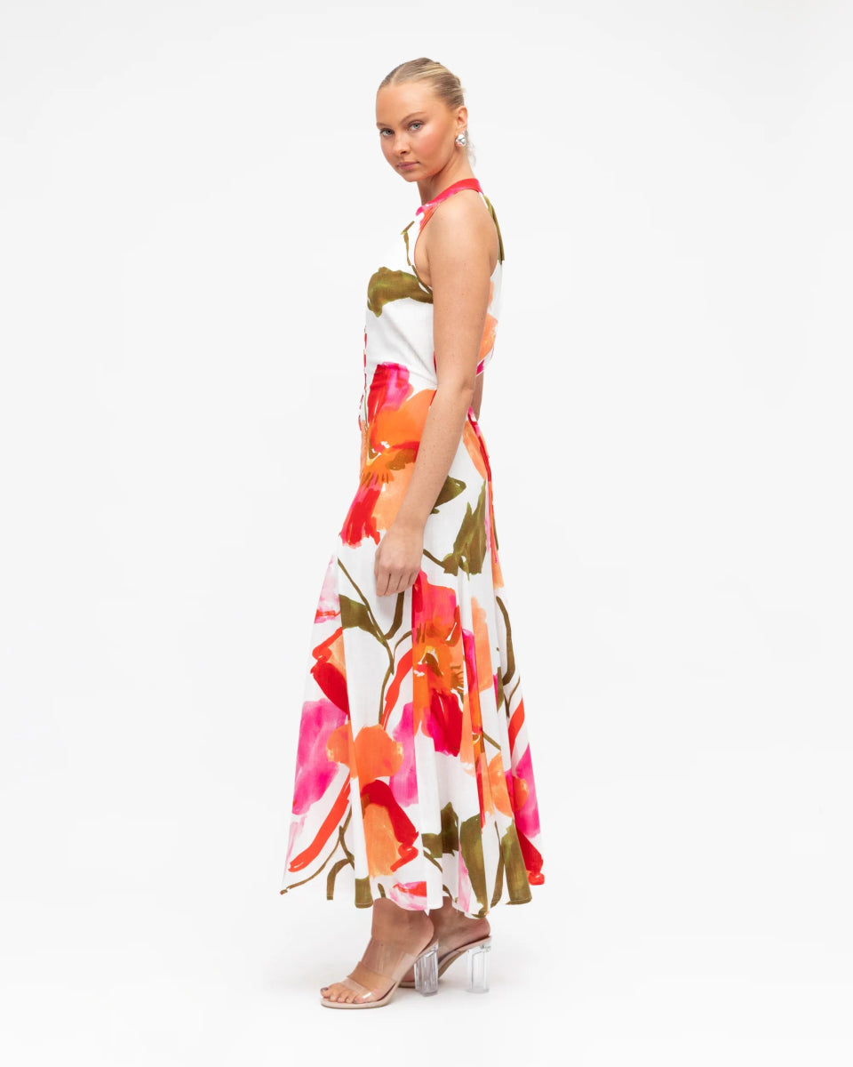 Bianca Halter Neck Maxi Dress Indy Love Boutique Bianca Halter Neck Maxi Dress Indy Love Boutique