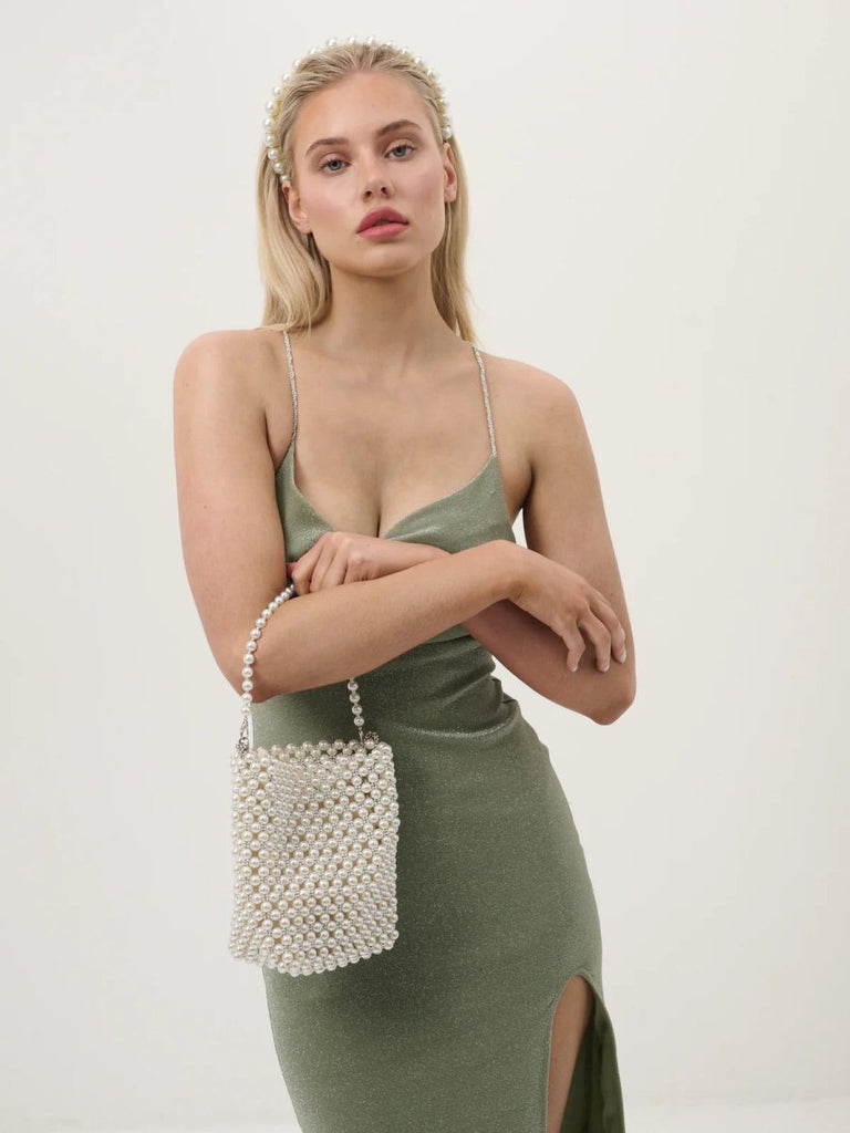 Boba Mini Pearl Bucket Bag - Indy Love