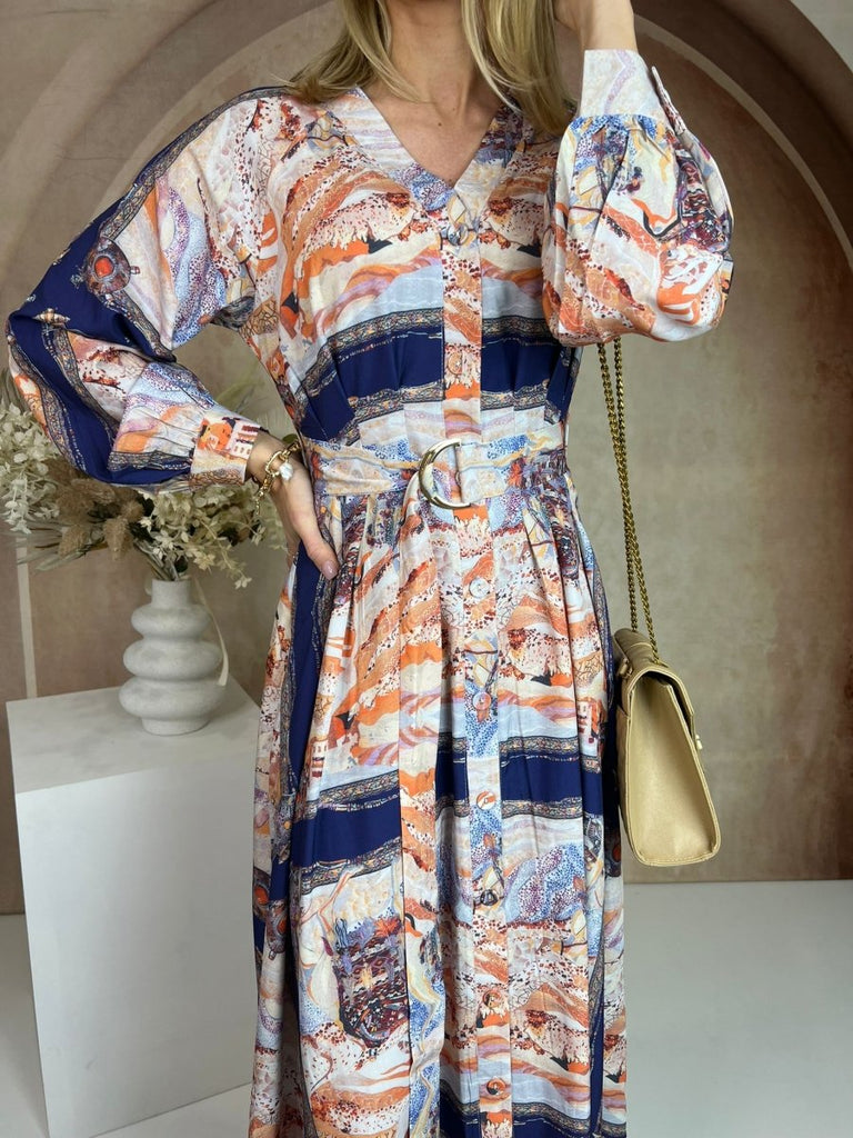 Elina Maxi Shirt Dress - Indy Love