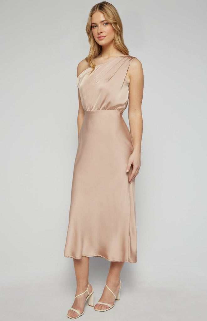 Eryn Off Shoulder Midi Dress - Indy Love