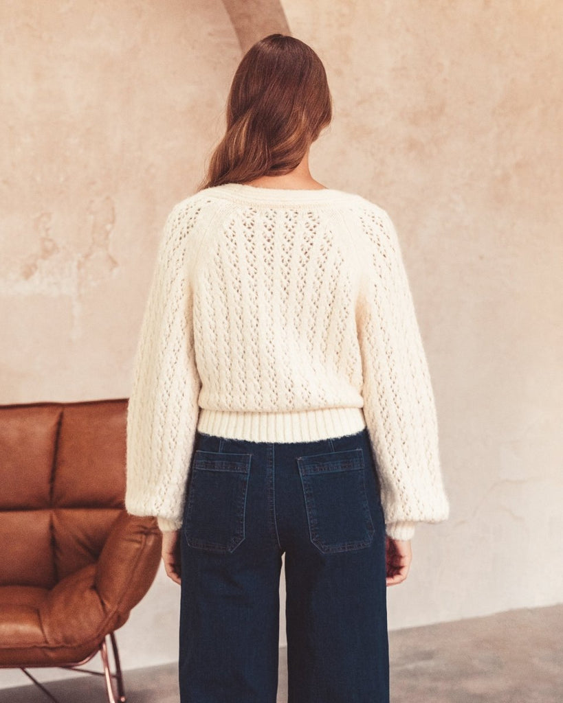 Felicity Wrap Knit Jumper - Indy Love