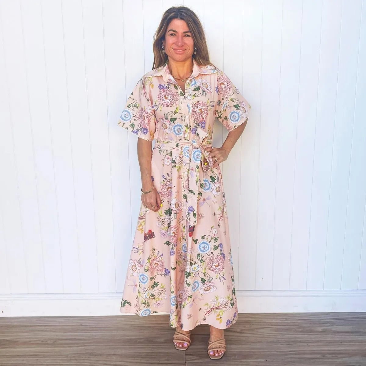 Harper Floral Maxi Dress Indy Love Boutique