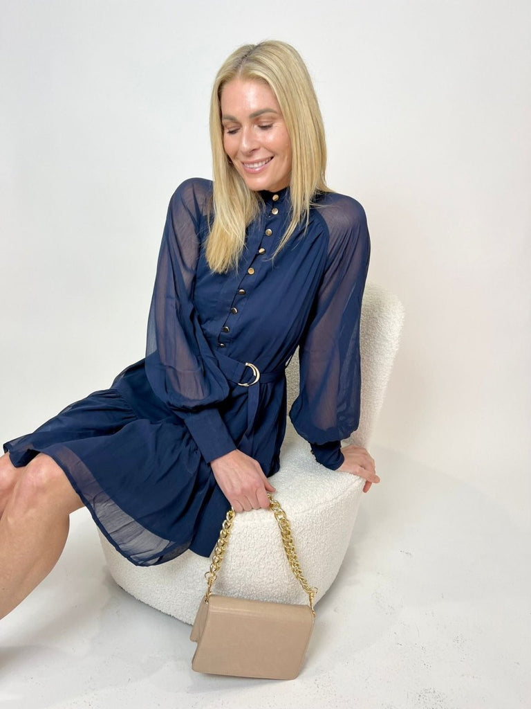 Illani Mini Shirt Dress - Indy Love