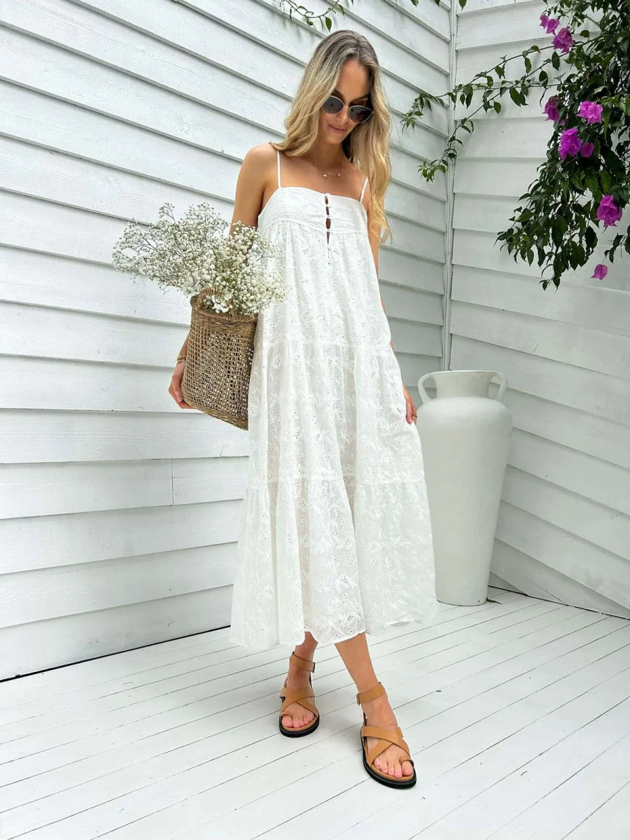 india white dress India Maxi Dress – Indy Love Boutique