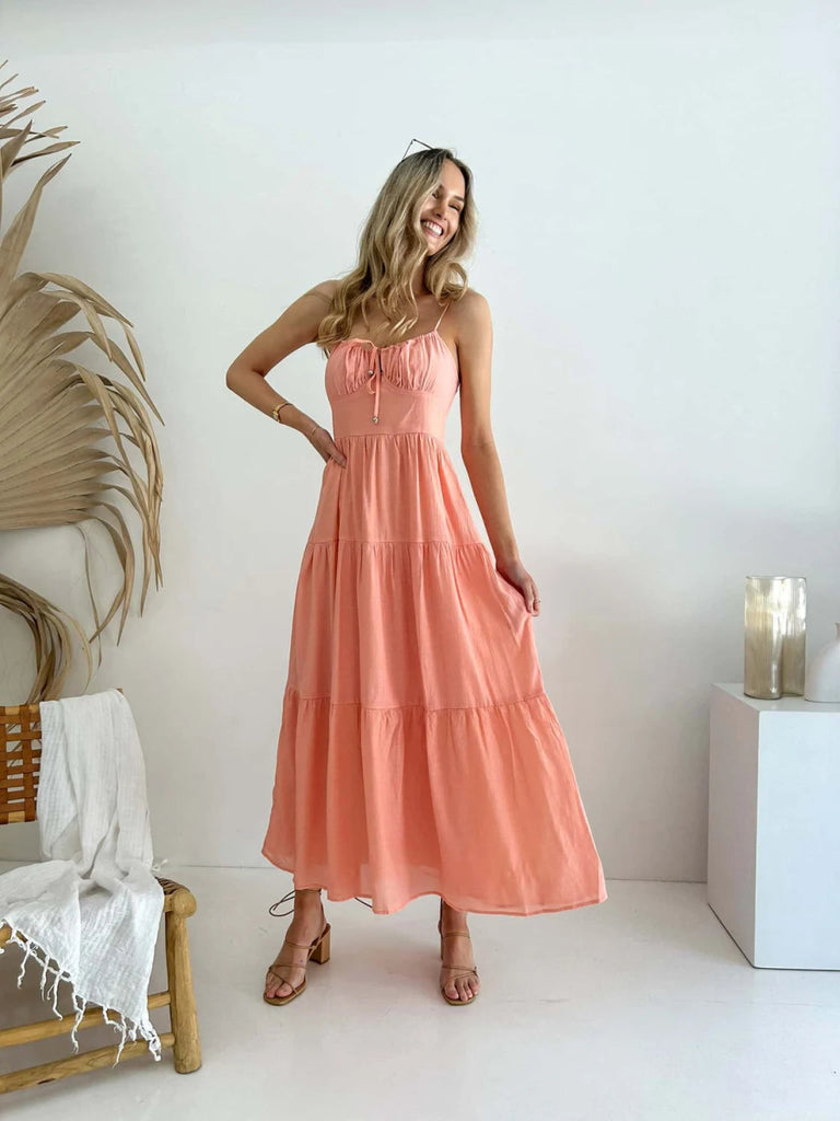 Isabella Maxi Dress ( coming soon) - Indy Love