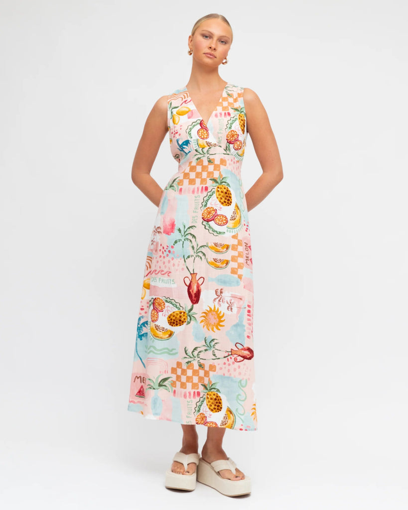 Mely Midi Dress - Indy Love