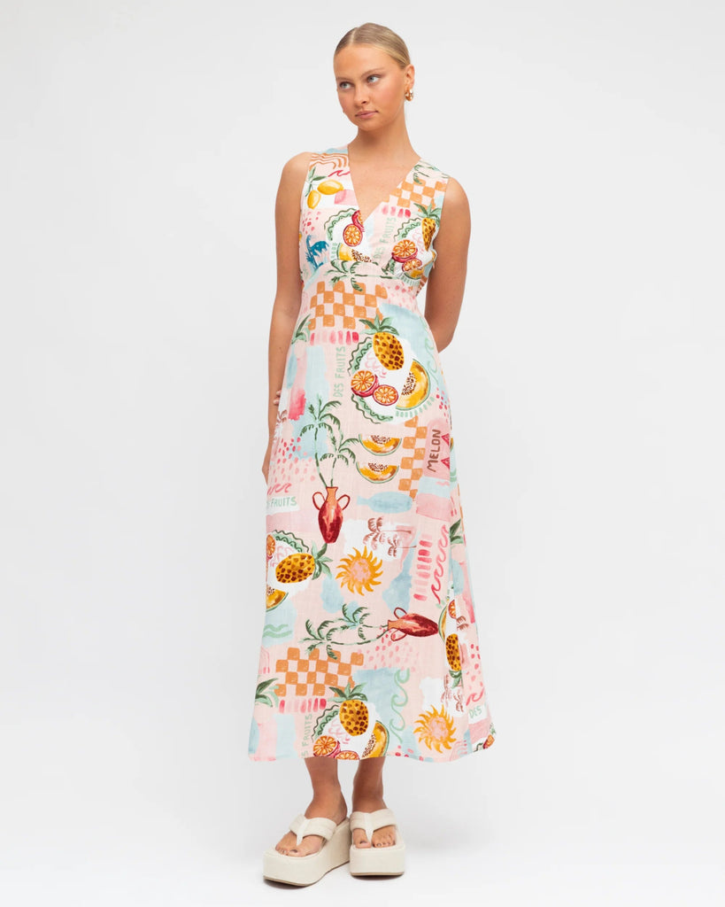 Mely Midi Dress - Indy Love