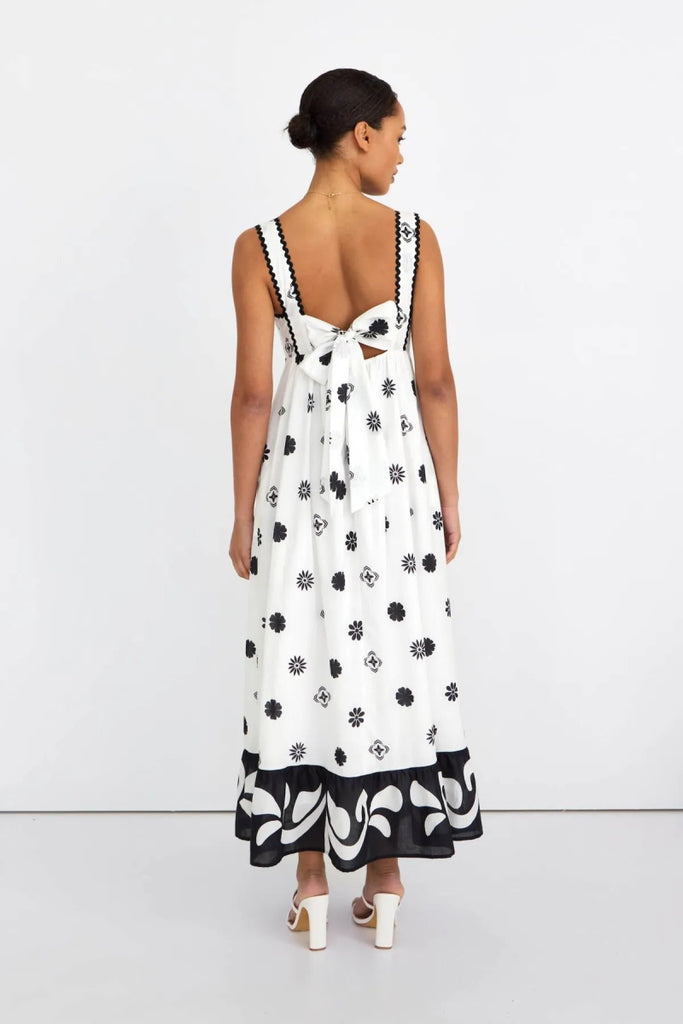 Midnight Blossom Maxi Dress - Indy Love