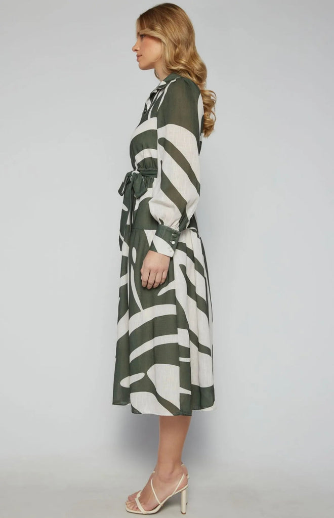 Moss Midi Shirt Dress - Indy Love