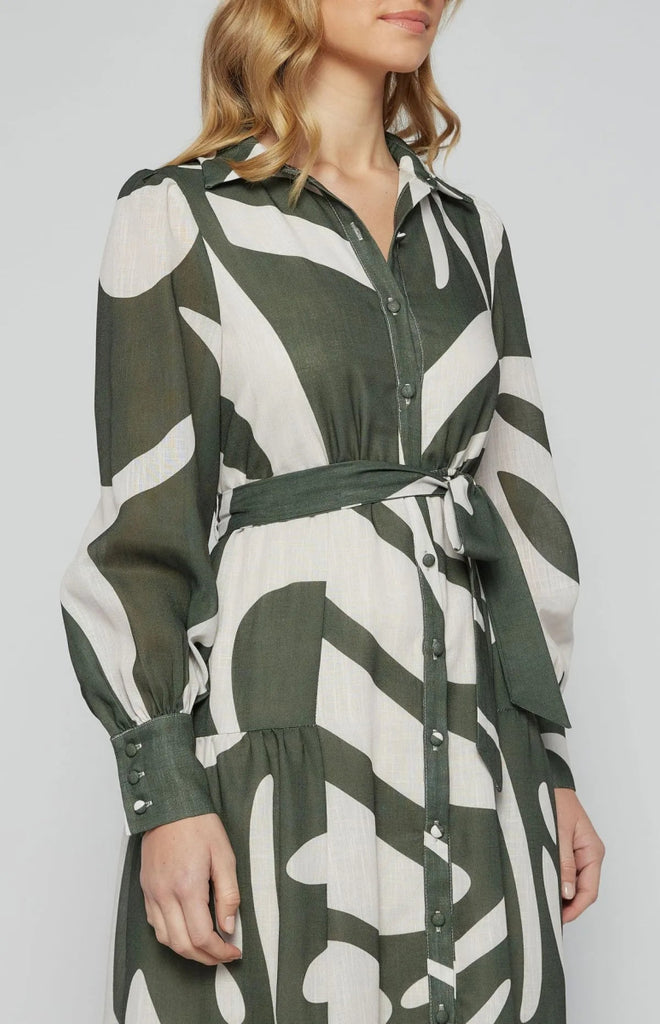 Moss Midi Shirt Dress - Indy Love