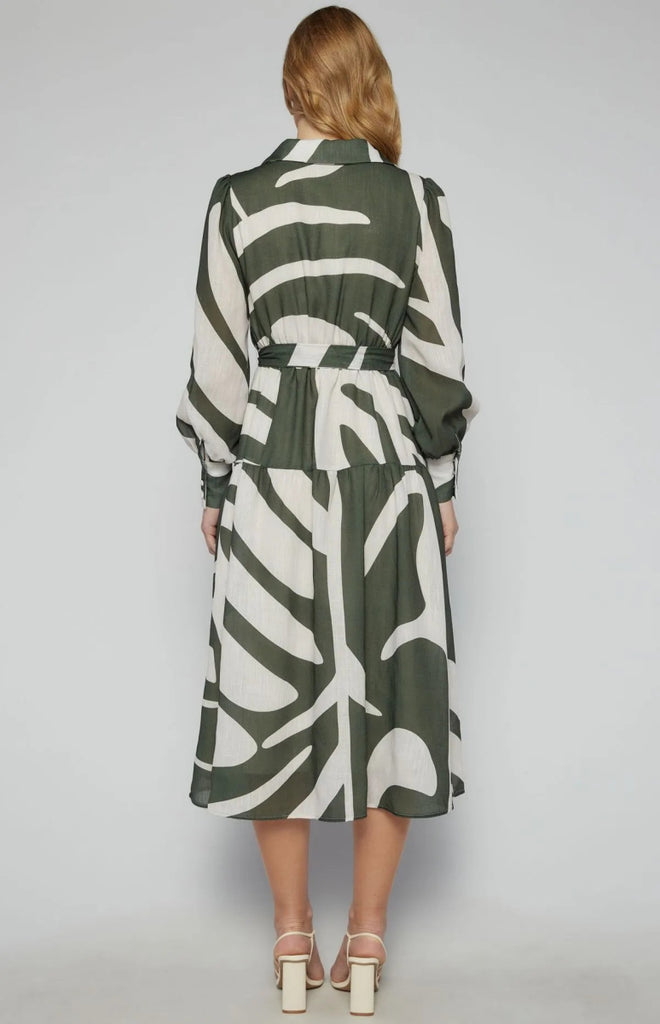 Moss Midi Shirt Dress - Indy Love