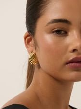 Rita Gold Plated Earrings - Indy Love