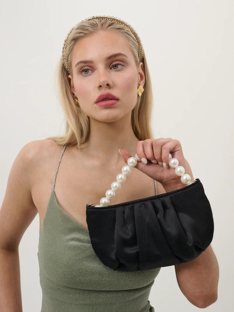 Victoria Satin Pearl Bag - Indy Love