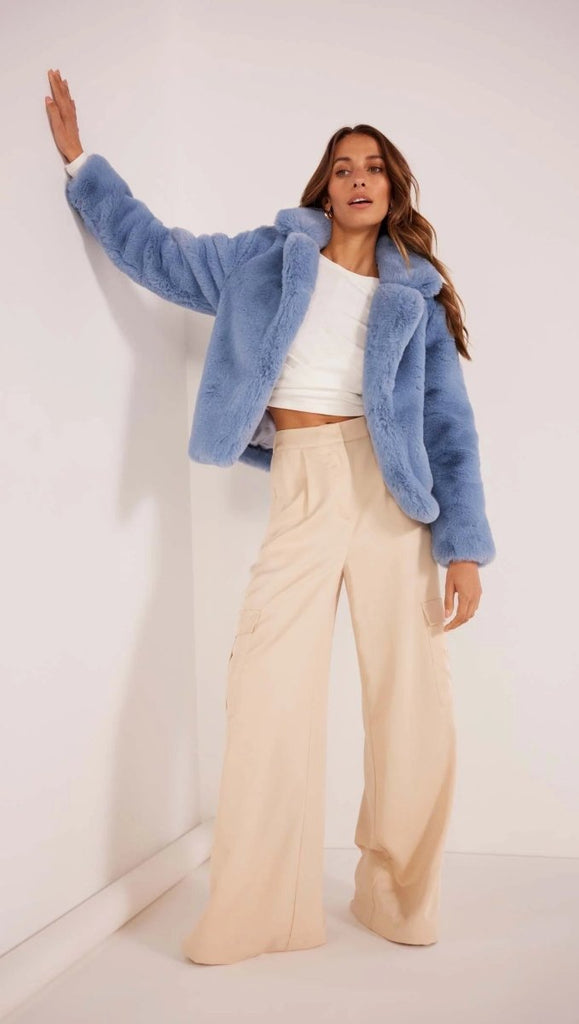 Zara Faux Fur Jacket - Indy Love