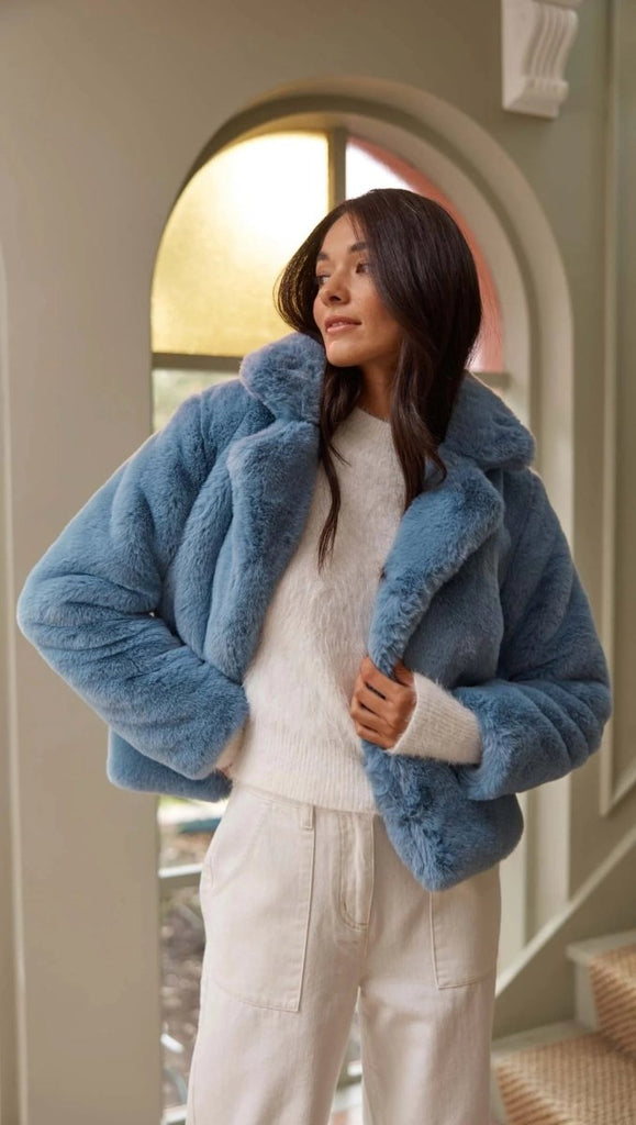 Zara Faux Fur Jacket - Indy Love