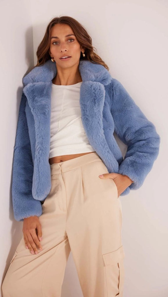 Zara Faux Fur Jacket - Indy Love