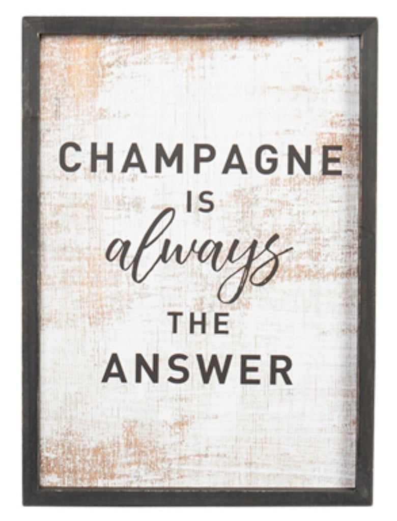 Champagne Wall Decor - Indy Love