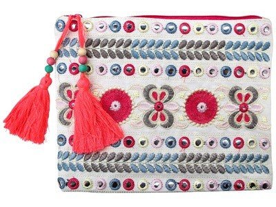 Embroided Purse Pastel - Indy Love