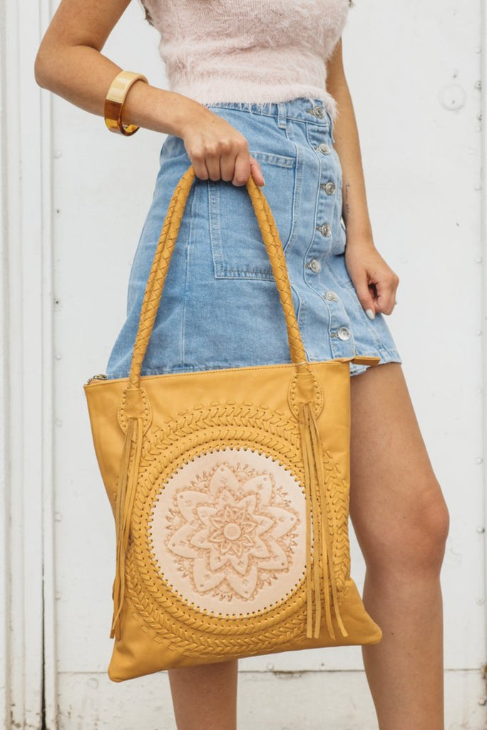 Valentina Leather Tote - Indy Love