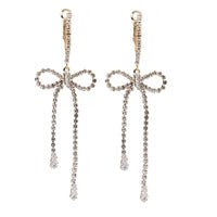 Victoria Crystal Bow Earrings - Indy Love